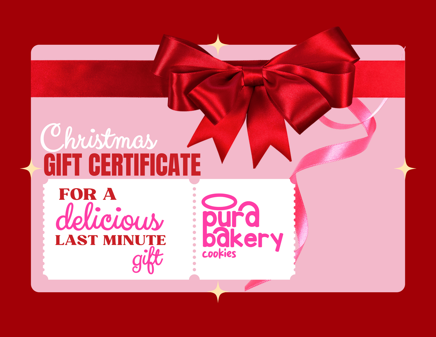 Christmas Gift Certificate